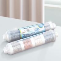 4 in 1 kartrid Filter air RO rumah multifungsi 10 inci kartrid filter air inline komposit