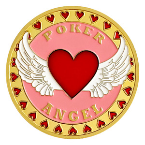 Chip Hearts États-<span class=keywords><strong>Unis</strong></span> <span class=keywords><strong>Las</strong></span> <span class=keywords><strong>Vegas</strong></span> Chip Badge Lucky Poker Médaille commémorative Pièce d'or - Product Image 2