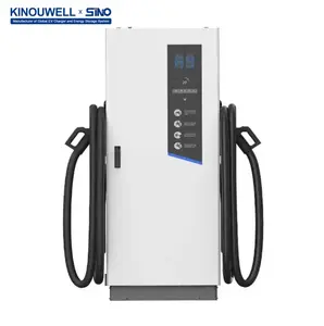 Kinouwell stasiun pengisi daya EV 180kw, pengisi daya Cepat CCS2 EV kotak dinding pengisi daya DC