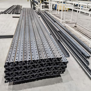 Máquina de fabricación de estantes de almacenamiento, estantes de mercado de almacén, estante de almacenamiento, máquina formadora de rollos de perfil de acero pilar vertical - Product Image 6