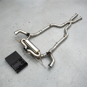 Tuyau d'échappement Boska Valvetronic pour Mercedes-Benz AMG GTR/GT R C190 4.0T 2019-2023, système d'échappement en acier inoxydable, silencieux - Product Image 1