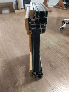 Aluminium verkleidete Holz herstellung Flügel fenster mit Moskito netz - Product Image 6