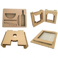 Carton alvéolé personnalisé en usine avec emballage intérieur en carton recyclable pour la protection et l'amortissement des produits