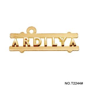 TANAI-Accesorios de bolso con insignia de nuevo diseño, <span class=keywords><strong>metal</strong></span> de alta resistencia a la corrosión, letras separadas, accesorios de logotipo para bolso - Product Image 3