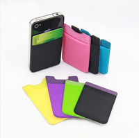 Petits gadgets personnalisés, autocollant en nylon, porte-cartes intelligent pour téléphone portable