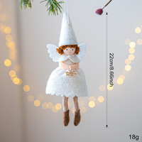 Großhandel Neujahrs geschenke Weihnachten Engel Puppe Anhänger Plüsch Hängende Dekoration Weihnachts geschenk
