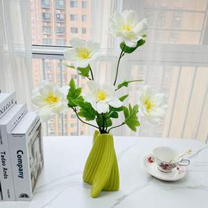 ดอกไม้ประดิษฐ์สำหรับงานแต่งงานของตกแต่งบ้านในร่มกลางแจ้งอุปกรณ์ประกอบฉากถ่ายภาพ Ranunculus asiaticus - Product Image 3