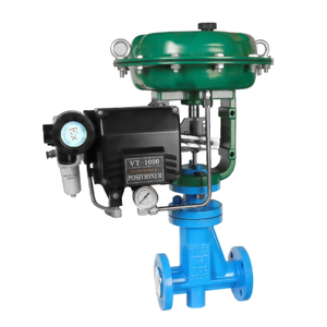 Hot Selling Origina Customized 1/2-14 in Fluorine-lined Control Valve Casting Steel PTFE <b>Sealed</b> Acid Pneumatic DC24V for Petroch - Product Image 3