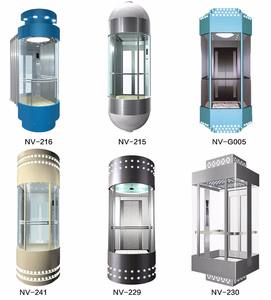 Ascenseur panoramique en verre pour immeuble <span class=keywords><strong>de</strong></span> grande hauteur avec contrôle <span class=keywords><strong>de</strong></span> sécurité - Product Image 2