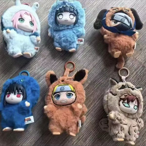 Per <span class=keywords><strong>Shippuden</strong></span> simpatica bestia Party serie in vinile peluche portachiavi bambola regalo con accessori per feste scatola cieca - Product Image 1