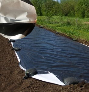 Film polyéthylène agricole anti-UV pour <span class=keywords><strong>ensilage</strong></span>, 120-150 microns, noir, blanc, vert, pour sol de serre - Product Image 1