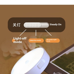 Intelligent Mini Night <b>Light</b> Human Body Induction Lamp for Bedroom Automatic <b>Light</b> Control Magnetic Charging for Living Room - Product Image 6