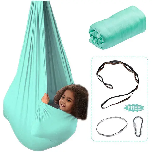 Best selling Top rate spandex deep pressure therapy sensory swing OEM Customized