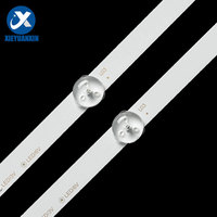 Strip Lampu LED TV Universal 32 inci 7LED 6V 2W Pengganti Batang LED untuk Perbaikan TV LCD LED