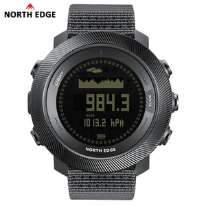 Reloj Deportivo Digital para Hombre NORTH EDG NEW APACHE-D, Relojes Deportivos para Exteriores con Altímetro, Barómetro, Brújula, Hora Mundial, Resistente al Agua 100M - Product Image 1