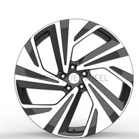 Mingyue Flow Forming 21X8.5J 5X112 Roue de voiture de tourisme pour Skoda Octavia Fabian Kamiq GT Kodiaq Kodiaq Karop Kodiaq VW
