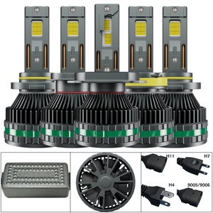 ไฟหน้า LED H11 K18 240w หลอดทองแดงคู่ แสงสูง-ต่ำ หลอดไฟหน้า LED H7 สำหรับอุปกรณ์ตกแต่งรถยนต์ - Product Image 2