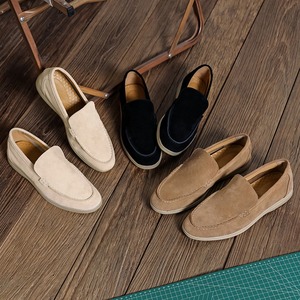 รองเท้าหนังลำลองผู้ชายสไตล์เรโทรอเนกประสงค์สำหรับทำงานกลางแจ้ง รุ่นใหม่ประจำฤดูใบไม้ผลิ-ฤดูใบไม้ร่วงปี 2023 เหมาะสำหรับวัยรุ่น ใช้เดินทางและพักผ่อน - Product Image 1