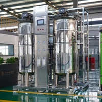 Système de filtration d'eau par osmose inverse (RO) à haut débit, efficace, fourni par l'usine, pour le traitement de l'eau potable en bouteille
