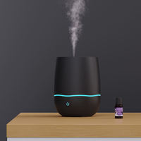 Diffuseur d'arômes automatique haut de gamme 200 ml pour voiture et chambre, avec lumière d'ambiance et pulvérisation d'huiles essentielles
