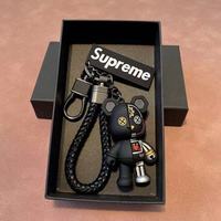 Porte-clés mécanique multifonction en forme d'ours, best-seller transfrontalier, cadeau personnalisé pour couple, vente en gros