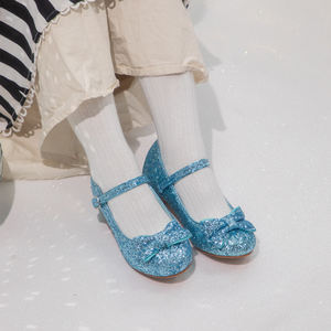 <span class=keywords><strong>Chaussures</strong></span> habillées pour enfants, talons hauts scintillants glamour, sûres et élégantes pour les petites fashionistas, <span class=keywords><strong>chaussures</strong></span> pour filles - Product Image 4