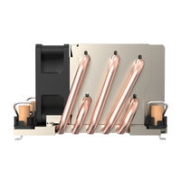 COOLSERVER Nouveau Radiateur de Serveur LGA 4189-2UM82 Radiateur d'Ordinateur de Bureau Ventilateur de Refroidissement du Processeur 5 Caloducs Silencieux Ultra Micro TDP300W