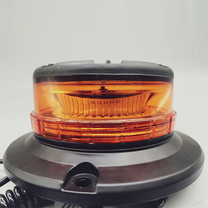 Faro Lampeggiante Rotante a Basso Profilo per Tetto Auto Camion Escavatore Lampada di Segnalazione Rotante Barca Carrello Elevatore 12V 24V 60V 80V DC - Product Image 2