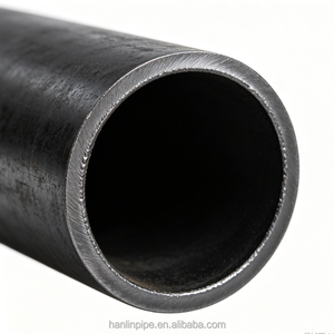 Tuyau en acier au carbone soudé ERW rond non huilé laminé à chaud conforme à la norme ASTM, tuyau de structure personnalisable en Chine - Product Image 1