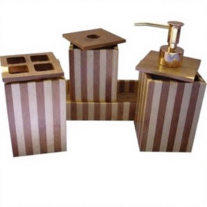 Premium resin epoxy <b>Bathroom</b> Set Elegant Vanity <b>Accessories</b> Collection for Luxury Home Hotel Resort <b>Bathroom</b> Decor - Product Image 1
