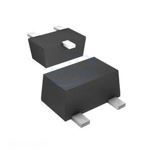 SC-85 DIODE SCHOTTKY 40V 100MA UMD3F Original One Stop Service Buy Electronics Components Online Single Diodes RB451UMTL - Product Image 1
