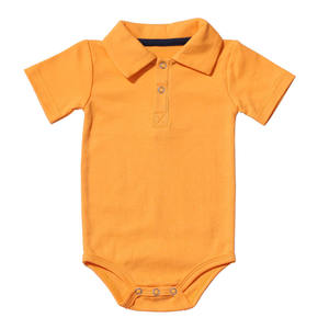 Vêtements pour bébé, polo à manches courtes d'été, combinaison pour bébé, coton uni, commerce extérieur, vêtements d'escalade, vêtements pour nouveau-nés, <span class=keywords><strong>Harper</strong></span> - Product Image 3