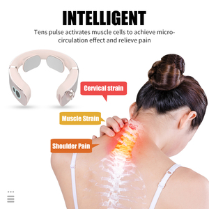 Alat Pijat Leher Bentuk U Portabel Cerdas dengan Terapi Pemanasan dan Pulsa <span class=keywords><strong>Tens</strong></span> Grosir - Product Image 5
