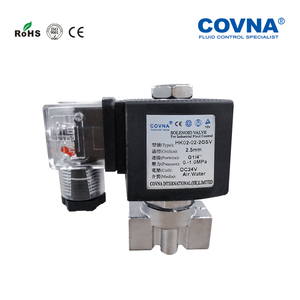 Vanne solénoïde à eau COVNA pour commande urgente HK-02 DN8 2 voies 12V DC normalement fermée en acier inoxydable, micro-vanne solénoïde pneumatique - Product Image 6