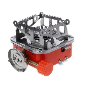 小型バーナーガスストーブポータブル折りたたみ式屋外キャンプ用ハイキングバックパッキングロードトリップ - Product Image 6