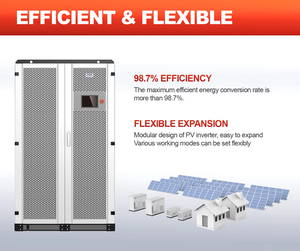 Megarevo 50kw <span class=keywords><strong>100kw</strong></span> 150kw 250kw 500kW sortie CA 3 phases 480V onduleurs de conversion de puissance hybrides pour système de stockage d'énergie solaire - Product Image 2