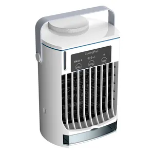 2023 New Products Office Room Portable AC Tabletop Small Cooling Mini Air Conditioner Cooler Fan With Water Tank