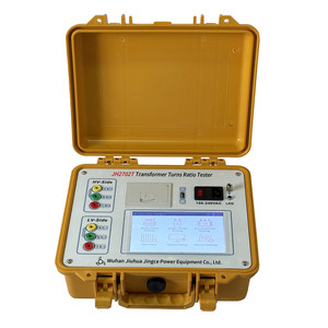 Testeur de rapport de transformation de transformateur triphasé à écran tactile TTR avec fonction d'impression thermique - Product Image 2