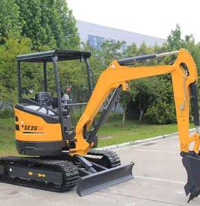 SHANTUI 2.7ton Hydraulic Crawler Excavator SE26SR Chinese Famous Brand <b>Mini</b> Excavator with Engine & <b>Motor</b> High Digging Power - Product Image 2
