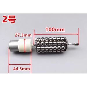 มอเตอร์เกียร์ DIY พร้อมลูกปืน  ตัวเกียร์โลหะทั้งหมด แม่เหล็กถาวร ดีซี 1.5V 6V มอเตอร์ไฟฟ้าขนาดเล็ก มอเตอร์แบบแปรงถ่าน เบอร์ 1 - Product Image 2