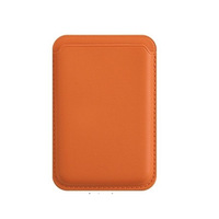 Dompet magnetik dapat dilepas, tempat kartu kulit PU magnetik tempat kartu ponsel kantong kartu telepon
