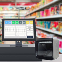 Lecteur de codes-barres 2D de bureau FR80 avec USB RS-232 IP52 et OCR pour l'identification des documents et le service client