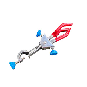 <span class=keywords><strong>Pinza</strong></span> <span class=keywords><strong>de</strong></span> <span class=keywords><strong>Laboratorio</strong></span> <span class=keywords><strong>de</strong></span> Tres Mordazas con Goma Antideslizante <span class=keywords><strong>para</strong></span> Sujetar Vasos y Tubos <span class=keywords><strong>de</strong></span> Condensador - Product Image 5