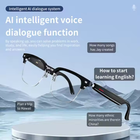 Lunettes de traduction en temps réel intelligentes E13 pour les affaires, longue durée de vie de la batterie, lunettes de soleil étanches, technologie indispensable 2024