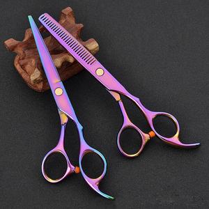 2 Cái Kéo Cắt Tóc Cho Thợ Làm Tóc Barber Shop Nguồn Cung Cấp Titan Cắt Tóc Chuyên Nghiệp Kéo Set - Product Image 5