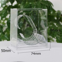 Boîte d'emballage en acrylique personnalisée, boîte de montre transparente pour enfants
