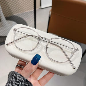 Montures de lunettes ovales Qianai, monture intégrale en Tr90, verres anti-lumière bleue en polycarbonate, unisexe, Me6 9055, origine Taizhou - Product Image 1