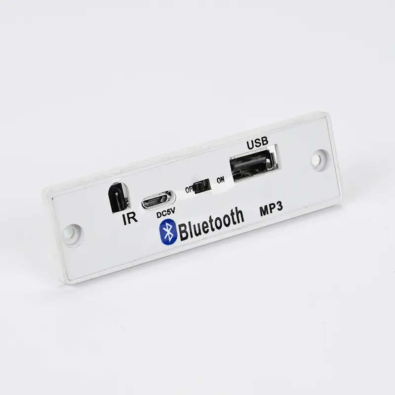 Carte de décodage Bluetooth 5V Chargement Carte de décodage Bluetooth Accessoires Module de musique Plug U Disk MP3 Carte de décodage Bluetooth