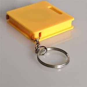 Custom Logo 1M Mini Keychain Tape Square Measure with Bubble Level Steel <strong>Ruler</strong> Tape Measure Level <strong>Ruler</strong> for Gift Purpose - Product Image 4