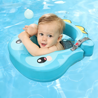WaterDream EPE Blue Baby Child Swimming Float Rings Portable Eco-Friendly Safety Summer Prone Reclining Soft Cartoon